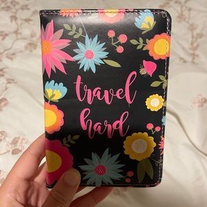 Colorful passport holder